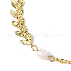 Браслеты из натурального культивированного пресноводного жемчуга&nbsp;BJEW-JB12857-01