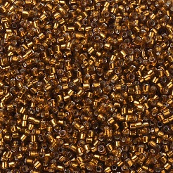 MIYUKIデリカビーズ  シリンダー  日本製シードビーズ  11/0  （db0144)シルバーライニングダークトパーズ  1.3x1.6mm  穴：0.8mm  約10000個/袋  50 G /袋&nbsp;SEED-X0054-DB0144