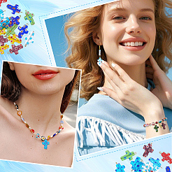 21 шт. подвески из стекла миллефиори PALLOY-PH01828