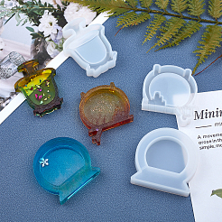 Kits de moules à sables mouvants en silicone&nbsp;DIY-OC0002-28