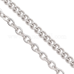 Изготовление браслетов из витой цепи и троса из нержавеющей стали 304&nbsp;AJEW-JB01478