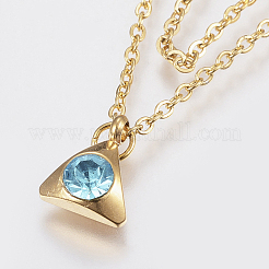 Браслеты-цепочки из нержавеющей стали 304 BJEW-I243-20G-A