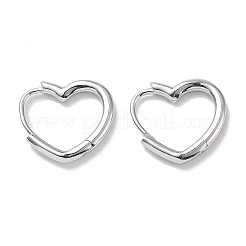 925 серьги из серебра из серебра&nbsp;EJEW-R001-01S