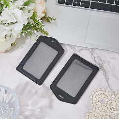 2 шт. держатели для удостоверений личности из искусственной кожи&nbsp;AJEW-CL0001-87