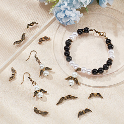 160шт 8 стильные бусины из сплава в тибетском стиле FIND-NB0003-41