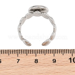 Componentes de anillo de brazalete de acero inoxidable 304 con forma de concha&nbsp;SA-CBA098D-04P-B