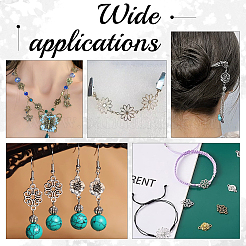 120 шт. 13 стиля тибетского стиля сплава звенья/соединители наборы подвесок&nbsp;TIBE-PH0002-49