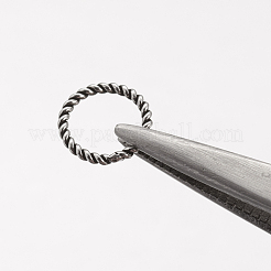 925 круглое кольцо из таиландского серебра X-STER-P005-13