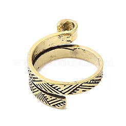 Манжетное кольцо из сплава RJEW-G286-01AB