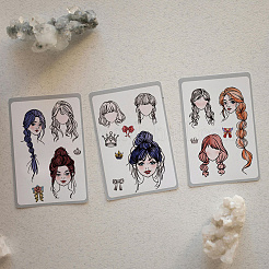 Individuelle Klarsichtstempel aus PVC-Kunststoff mit Sommermotiv&nbsp;DIY-WH0631-0469