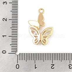 Латунные микропаве прозрачные подвески с фианитом KK-R219-33G