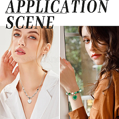 18шт 9 стиля подвески из натуральных и синтетических смешанных драгоценных камней&nbsp;G-SC0002-59