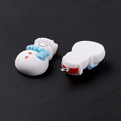 Подвески из непрозрачной смолы на рождественскую тематику FIND-E025-12