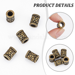 5 шт. европейские бусины из нержавеющей стали 304&nbsp;STAS-UN0059-69