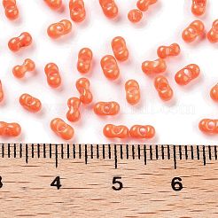 Perles de rocaille en verre&nbsp;SEED-A033-04F