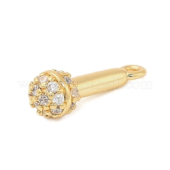 Латунные подвески с микропаве из кубического циркония&nbsp;LS-KK-I380-04G