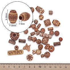 Смешанные в старинном стиле акриловые бусины&nbsp;MACR-YW0001-36