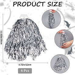 Haustier-cheerleading-pom-poms cheerleading hand&nbsp;AJEW-WH20007-40A