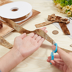 Плоская бархатная лента OCOR-WH0078-123C