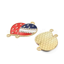 День независимости сплав эмаль американский флаг воздушный шар люстра компоненты соединения ENAM-G229-05G