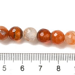 Нити бусин из натурального агата (окрашенного и нагретого) G-H066-B05-02