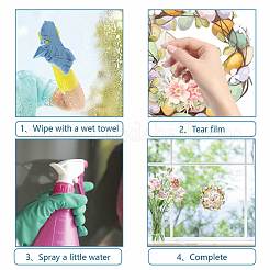 Статическая наклейка на окно пвх&nbsp;DIY-WH0235-112