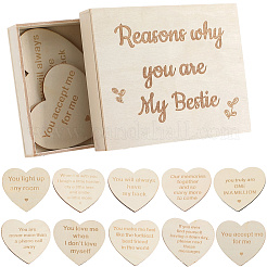 Незаконченная фанерная отделка AJEW-WH20017-79I