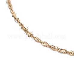 Chaînes de cheville en acier inoxydable 304 de Singapour&nbsp;AJEW-AN00644-01
