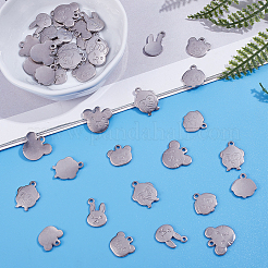 40 шт. 5 подвески из нержавеющей стали 201&nbsp;STAS-DC0008-71