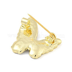 Брошь-бабочка из сплава эмали&nbsp;JEWB-U006-19G