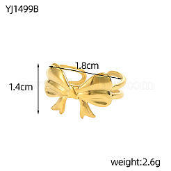 Кольца-манжеты из нержавеющей стали 304&nbsp;RJEW-OY001-02G