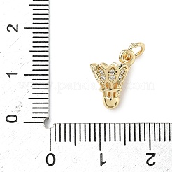 Латунные микро проложить кубического циркония подвески ZIRC-I356-37G