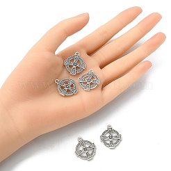 Подвески из сплава в ирландском тибетском стиле PALLOY-YW0001-31