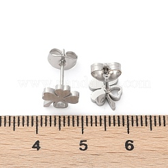 Серьги-гвоздики из нержавеющей стали 304&nbsp;EJEW-Z089-07P