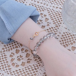 20 шт. звенья из латуни с прозрачным кубическим цирконием&nbsp;KK-GO0001-93