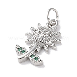 Стойки обшивки латунь микро проложить Циркон подвеску&nbsp;KK-Z039-10P