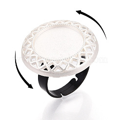 Основание-кольцо из сплава и железа с вращающимся подносом&nbsp;MAK-T012-05S