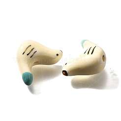 Фарфоровые бусины ручной работы&nbsp;PORC-S002-05B