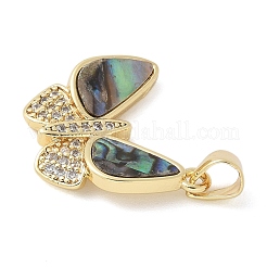 Латунные микро проложить кубического циркония подвески KK-K298-23G-01