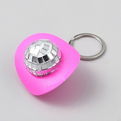 Пластиковые брелки&nbsp;KEYC-WH0816-011P-C