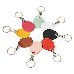8шт 8 цвета подвески из искусственной кожи и сплава&nbsp;KEYC-TA0001-31