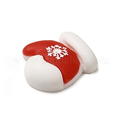 Cabochons en résine opaque sur le thème de Noël&nbsp;RESI-C023-01K