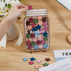 Деревянные персонализированные баночки для наград&nbsp;AJEW-WH0070-21A