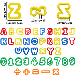 Набор прессованных форм из пластиковой глины DIY-WH0366-76