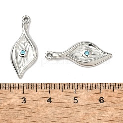 Ciondoli in strass in acciaio inossidabile 304&nbsp;X-STAS-L308-10P