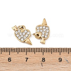 Нержавеющая сталь 304 с подвесками из прозрачного кубического циркония&nbsp;STAS-G364-03G