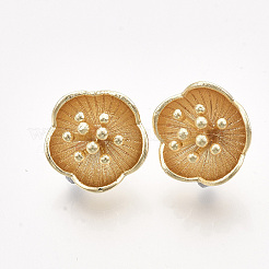 Fornituras de aretes de latón&nbsp;LS-KK-T038-587G-NF