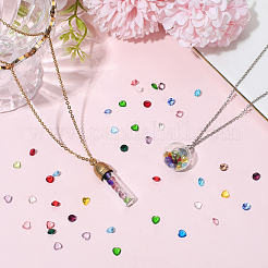 240 Stück 24 Farben Glas Strass Cabochons&nbsp;GLAA-SC0003-23