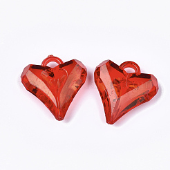 Прозрачные акриловые подвески X-TACR-S133-038