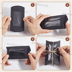 30 шт. 3-х цветные бумажные коробки для конфет&nbsp;CON-BBC0001-11